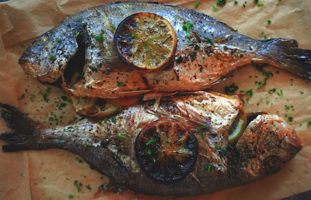 Peixe assado