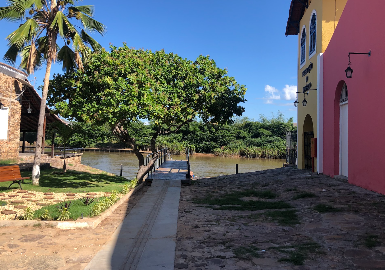 Vista do Rio Parnaíba, Porto das Barcas