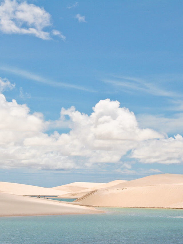 As espetaculares dunas dos Lençóis Maranhenses