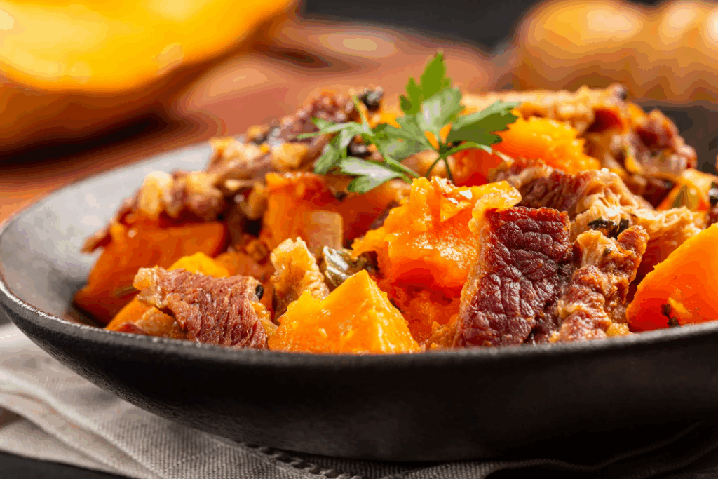 Carne de Sol com Jerimum